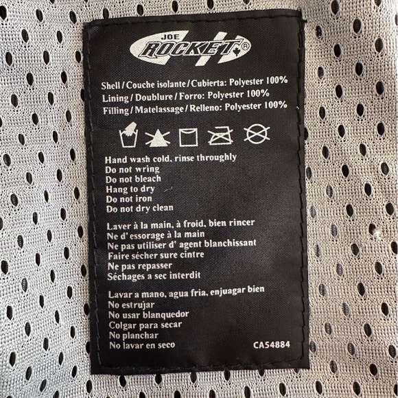 Women’s Joe Rocket Motorcycle Jacket - Small - Picture 10 of 13